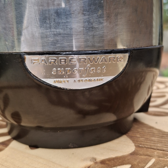 VTG Faberware 8 Cup Electric Super Fast Perculator Coffee Maker Model 138 - Picture 2 of 15